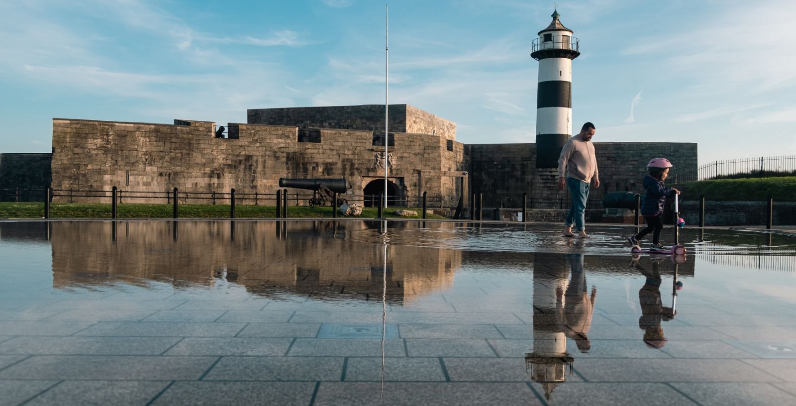 Reflections of Southsea Castle